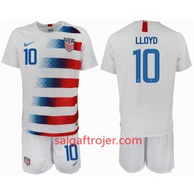 USA Fodboldtrøjer LLOYD 10 Børn Hjemmebanesæt 2018/19 Kort ærmer